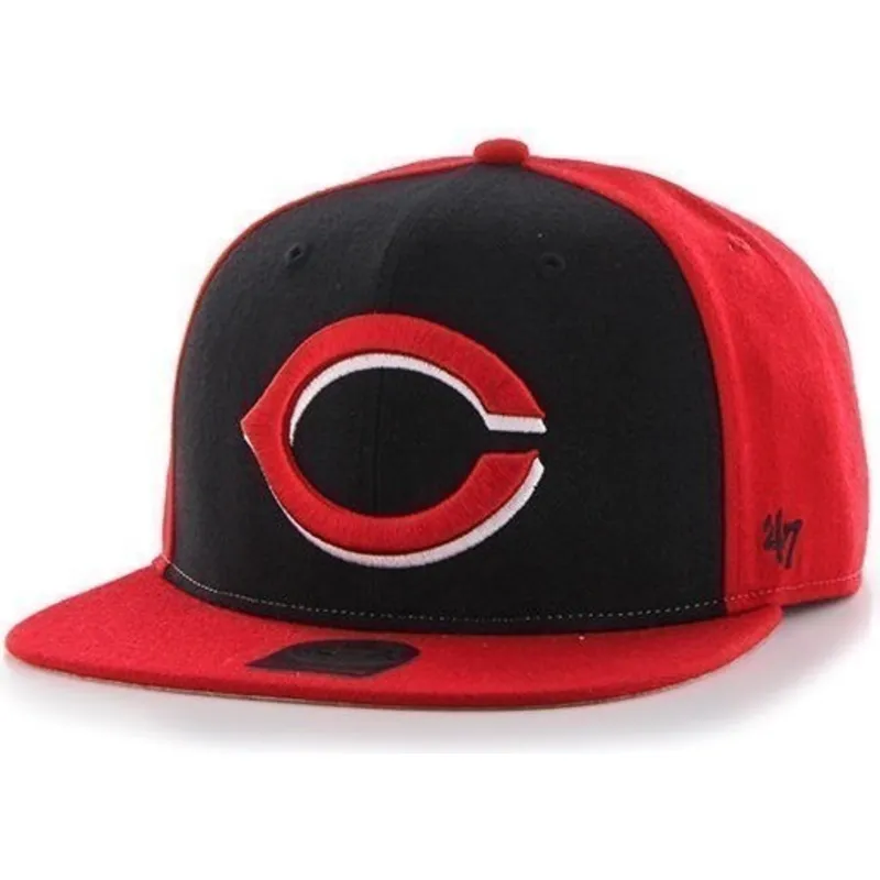 cepur-plakana-sarkans-snapback-lateral-no-cincinnati-reds-mlb-no-47-brand