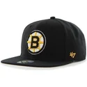 cepur-plakana-melns-snapback-no-boston-bruins-nhl-no-47-brand