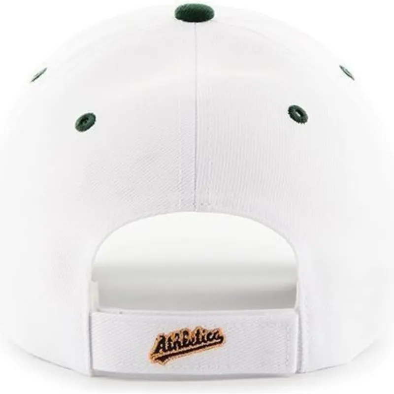 cepur-izliekta-balts-regulejams-no-oakland-athletics-mlb-no-47-brand