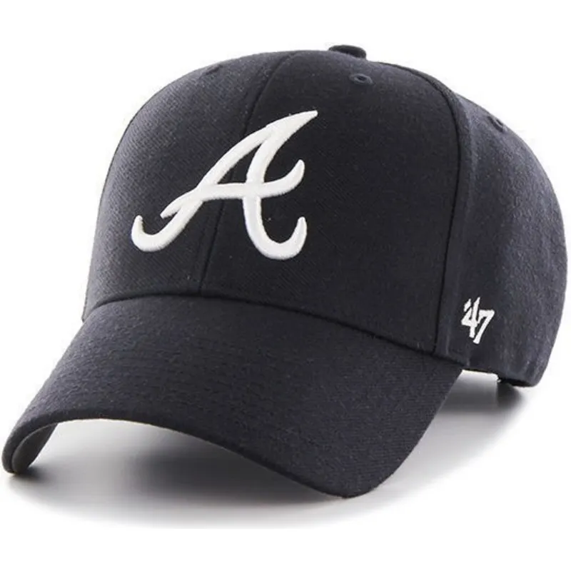 cepur-izliekta-tumsi-zils-regulejams-no-atlanta-braves-mlb-no-47-brand