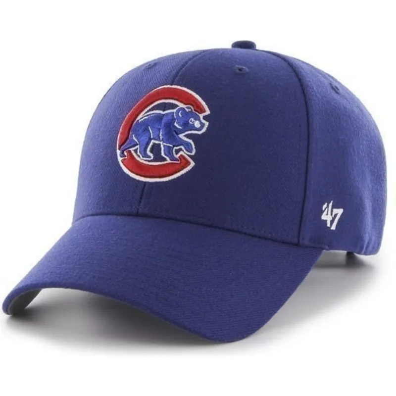 cepur-izliekta-zils-regulejams-no-chicago-cubs-mlb-no-47-brand