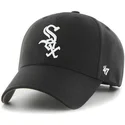 czarna-gladka-czapka-z-zakrzywionym-daszkiem-mlb-chicago-white-sox-od-47-brand