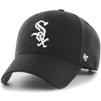 cepur-izliekta-melns-regulejams-no-chicago-white-sox-mlb-no-47-brand
