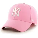 cap-izliekta-pink-adjustable-strap-lisa-no-new-york-yankees-mlb-no-47-brand