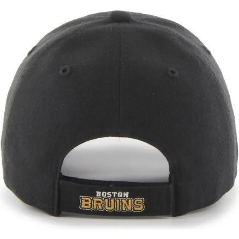 cepur-izliekta-melns-regulejams-no-boston-bruins-nhl-no-47-brand