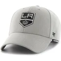 graue-nhl-los-angeles-kings-kappe-mit-gebogenem-schirm-von-47-brand