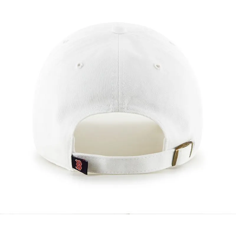 cepur-izliekta-balts-regulejama-lente-frontal-no-boston-red-sox-mlb-no-47-brand