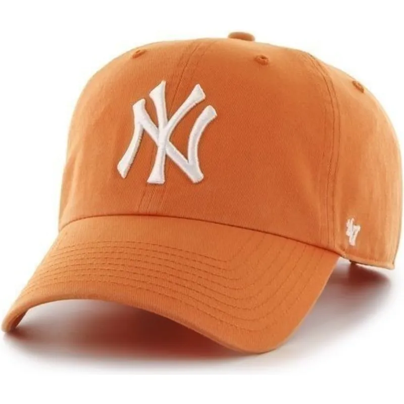 cepur-izliekta-oranzs-regulejams-no-new-york-yankees-mlb-no-47-brand