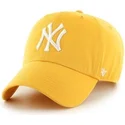 cepur-izliekta-dzeltens-regulejams-no-new-york-yankees-mlb-no-47-brand