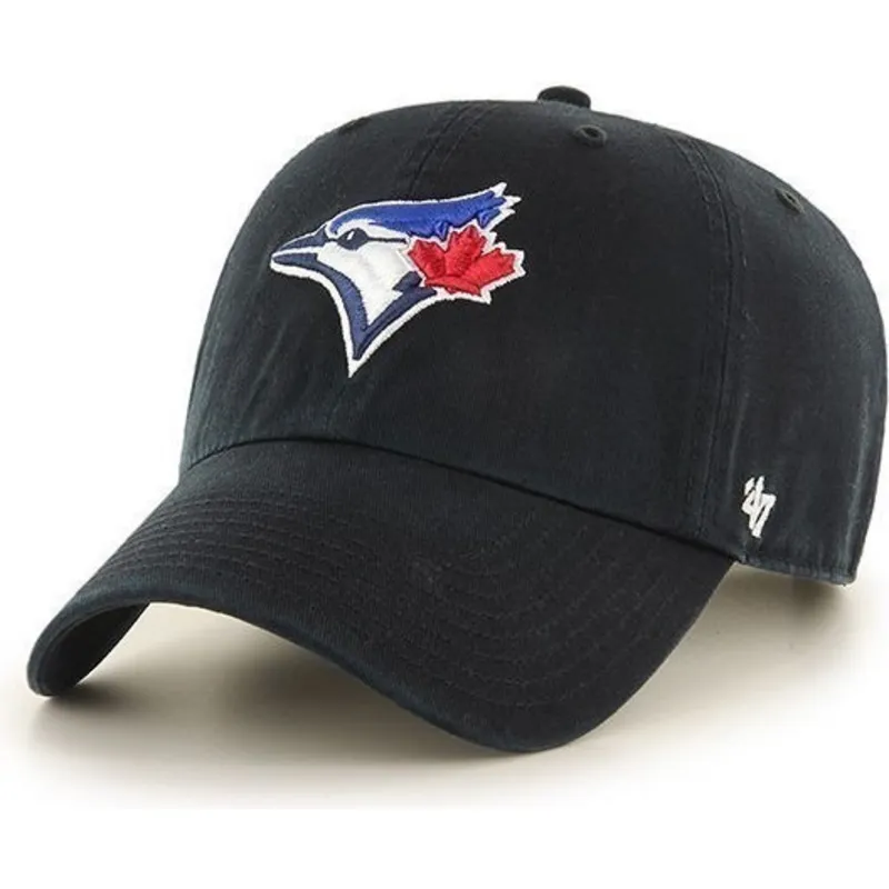cepur-izliekta-melns-regulejams-no-toronto-blue-jays-mlb-no-47-brand
