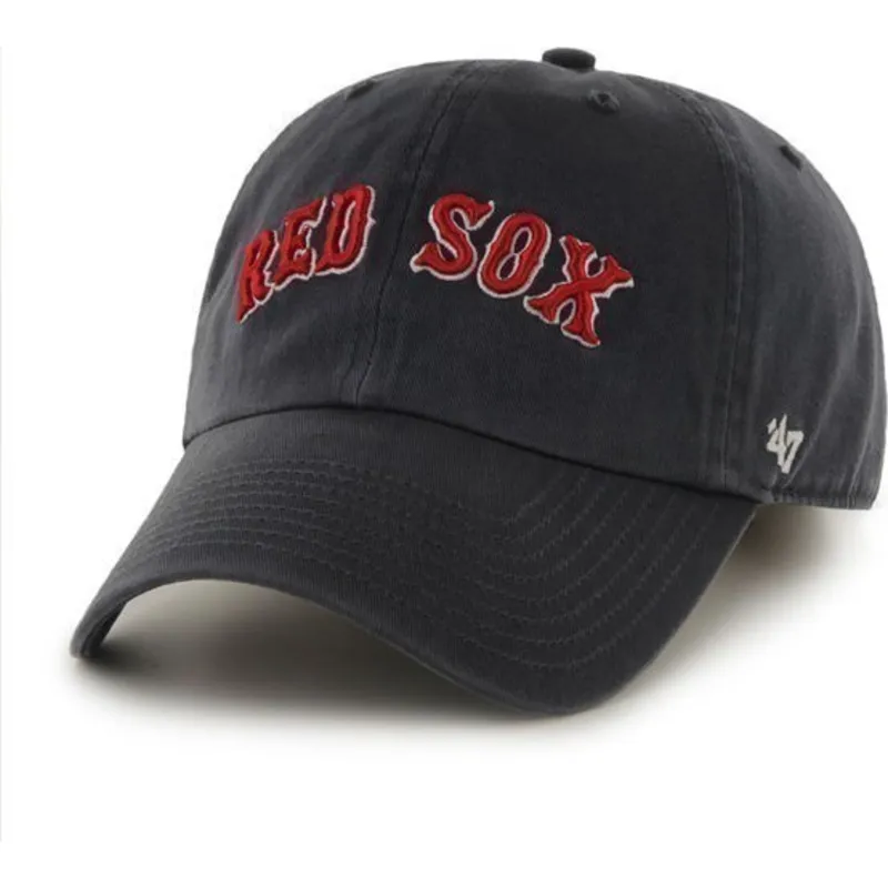 cepur-izliekta-tumsi-zils-regulejams-nombre-no-boston-red-sox-mlb-no-47-brand