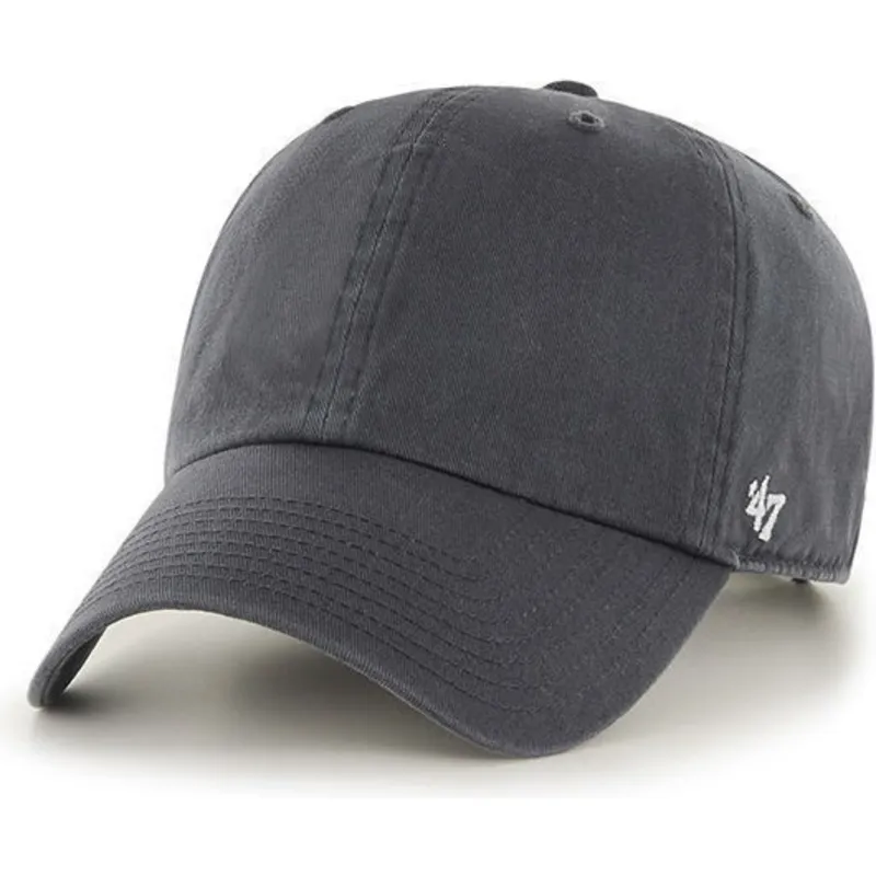 cap-izliekta-black-adjustable-strap-no-47-brand