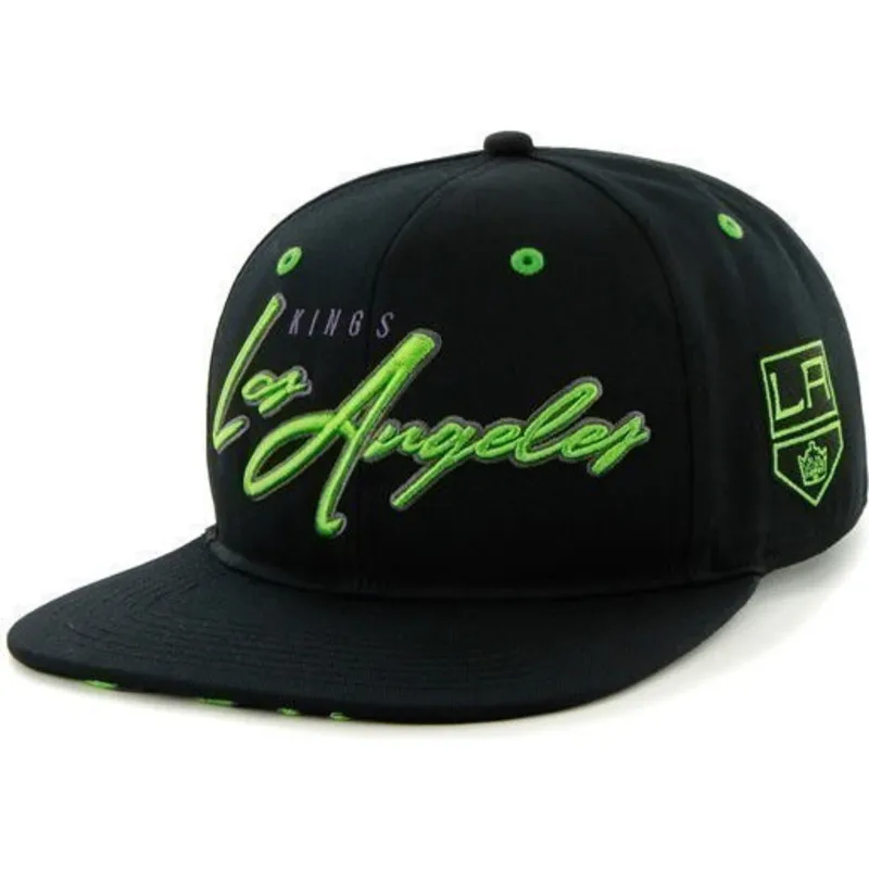 cepur-plakana-melns-snapback-no-los-angeles-kings-nhl-no-47-brand
