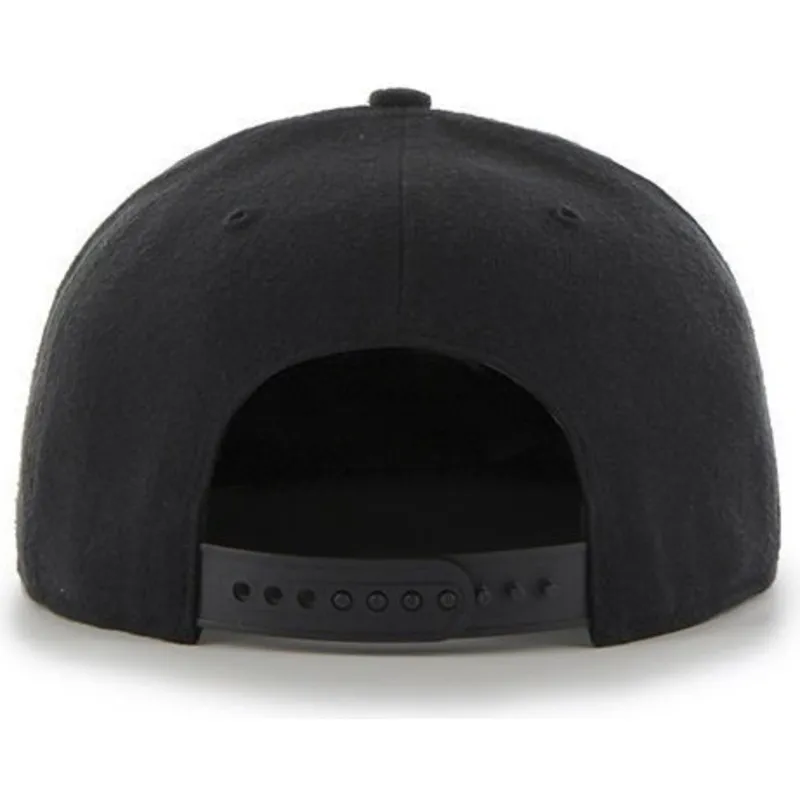 cepur-plakana-melns-snapback-berniem-no-new-york-yankees-mlb-no-47-brand