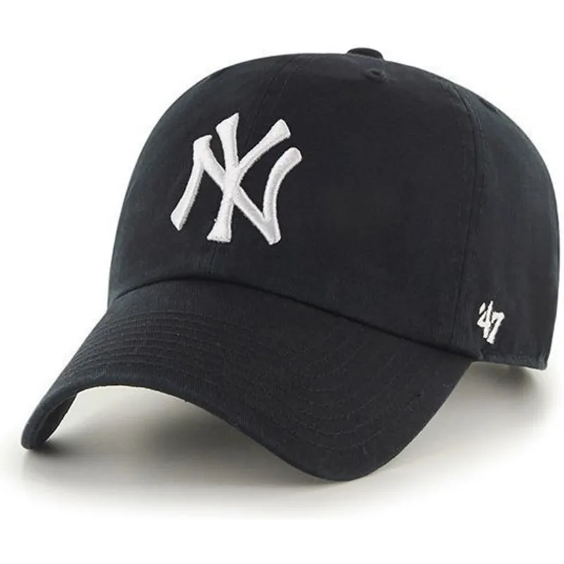 cepur-izliekta-melns-regulejams-berniem-no-new-york-yankees-mlb-no-47-brand