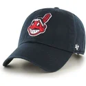 cepur-izliekta-tumsi-zils-regulejams-no-cleveland-indians-mlb-no-47-brand