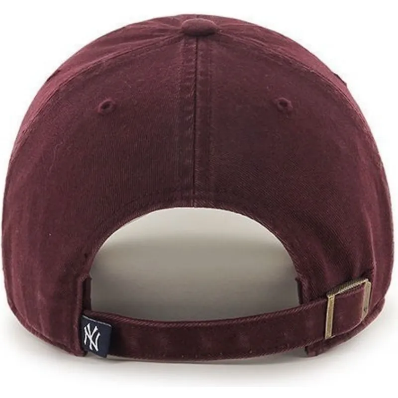 cap-izliekta-red-adjustable-strap-granate-no-new-york-yankees-mlb-no-47-brand