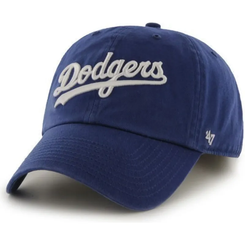 cepur-izliekta-zils-regulejams-letras-no-los-angeles-dodgers-mlb-no-47-brand