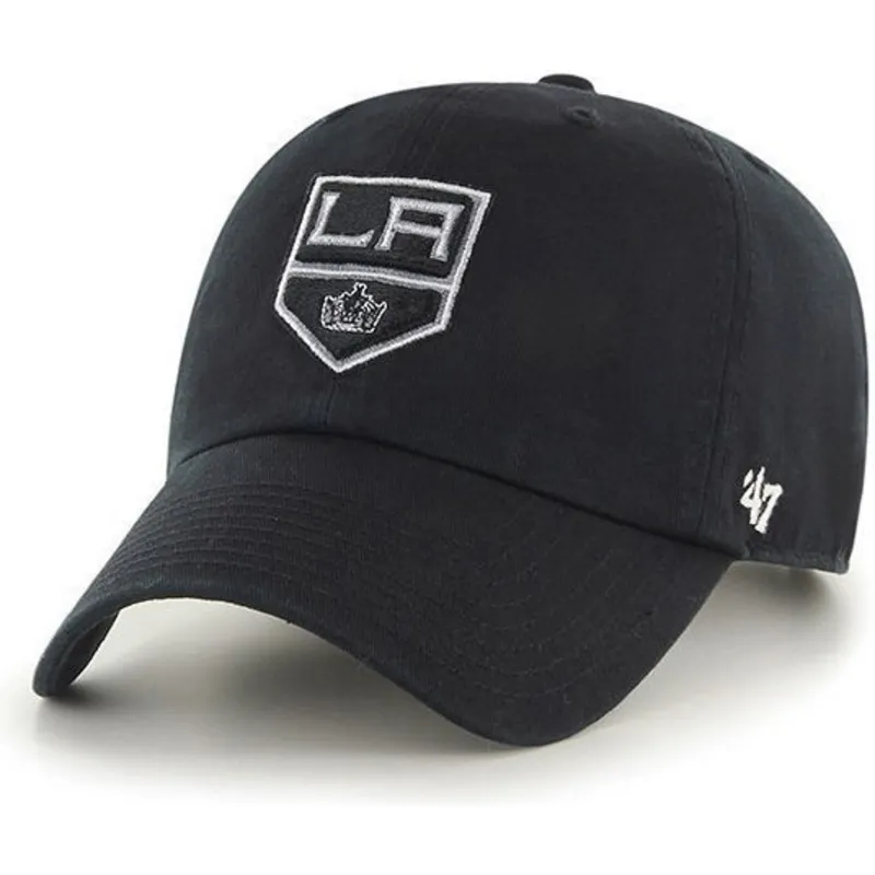 cepur-izliekta-melns-regulejams-no-los-angeles-kings-nhl-no-47-brand