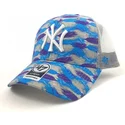 cepur-izliekta-truckeris-zils-snapback-estampado-hojas-no-new-york-yankees-mlb-no-47-brand