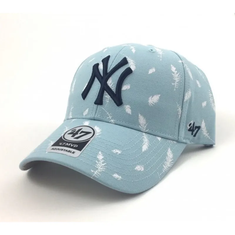 cepur-izliekta-zils-regulejams-estampado-plumas-no-new-york-yankees-mlb-no-47-brand cepur-izliekta-zils-regulejams-estampado-plumas-no-new-york-yankees-mlb-no-47-brand
