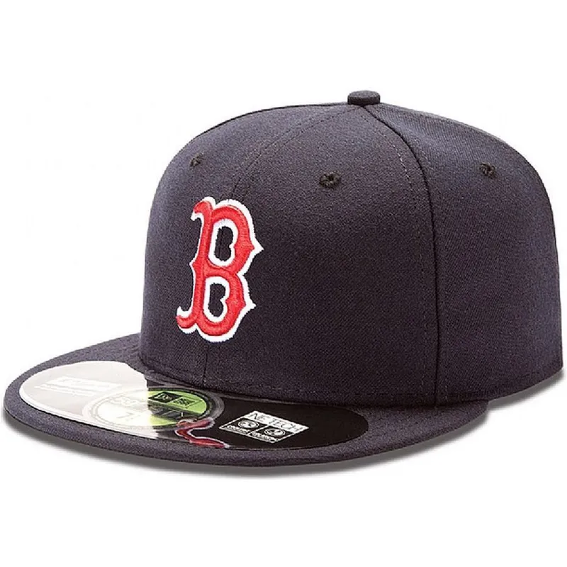 cepur-plakana-tumsi-zils-pieguloss-59fifty-authentic-on-field-no-boston-red-sox-mlb-no-new-era