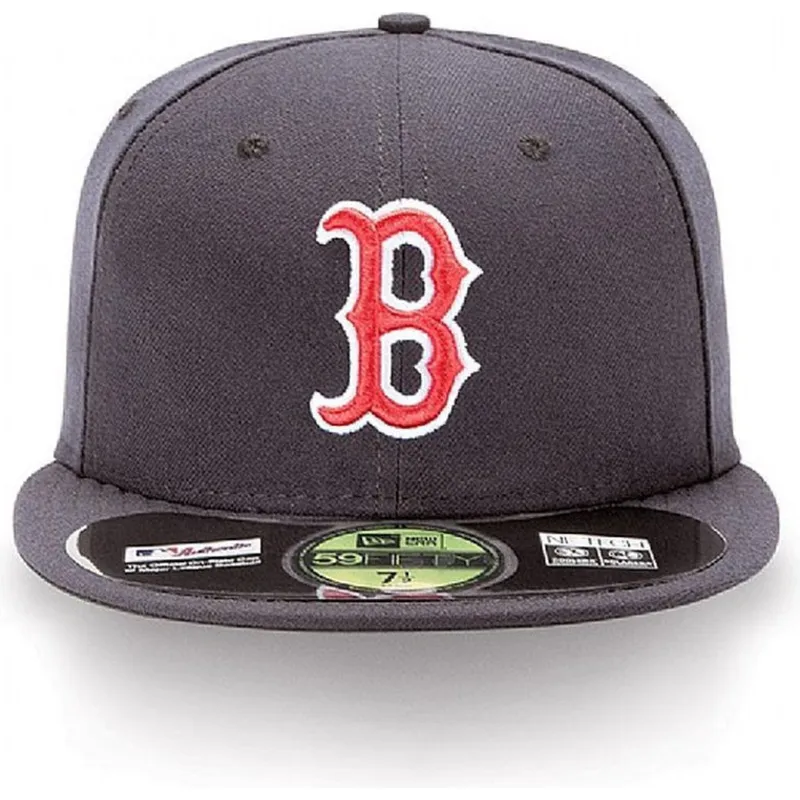 cepur-plakana-tumsi-zils-pieguloss-59fifty-authentic-on-field-no-boston-red-sox-mlb-no-new-era