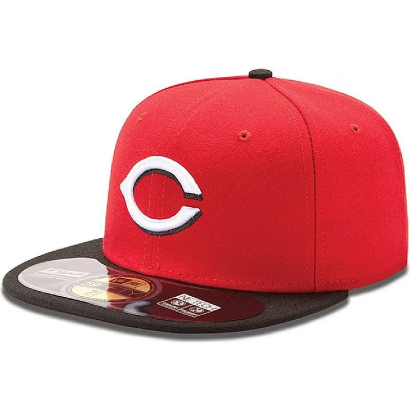 cepur-plakana-sarkans-pieguloss-59fifty-authentic-on-field-no-cincinnati-reds-mlb-no-new-era