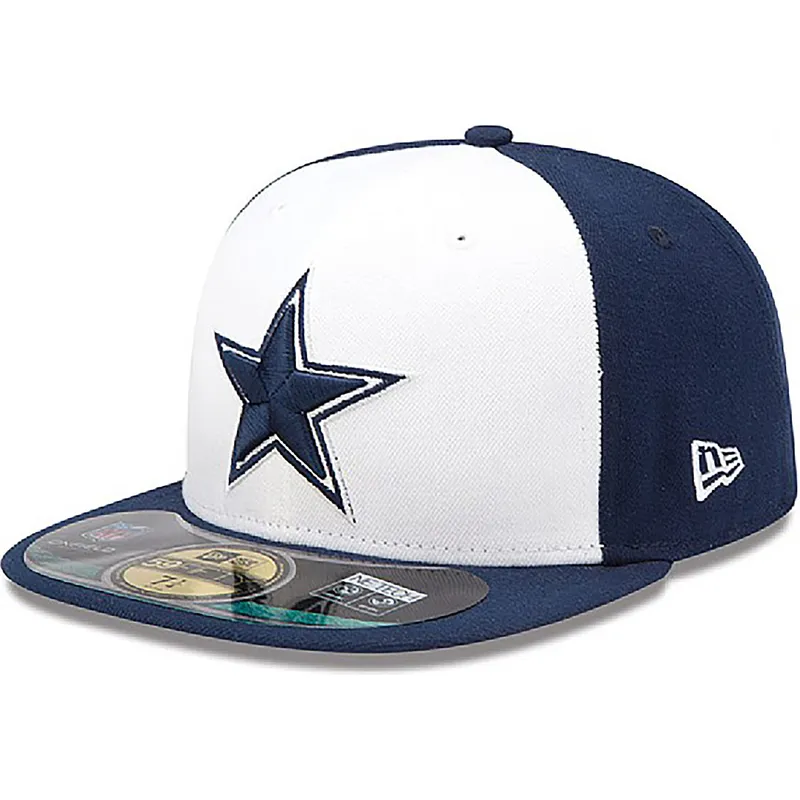 59fifty-authentic-on-field-game-fitted-cap-der-dallas-cowboys-nfl-von-new-era-in-blau