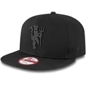 cepur-plakana-melns-snapback-9fifty-black-on-black-no-manchester-united-football-club-premier-league-no-new-era