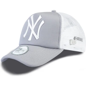 cepur-izliekta-truckeris-peleks-snapback-clean-a-frame-no-new-york-yankees-mlb-no-new-era